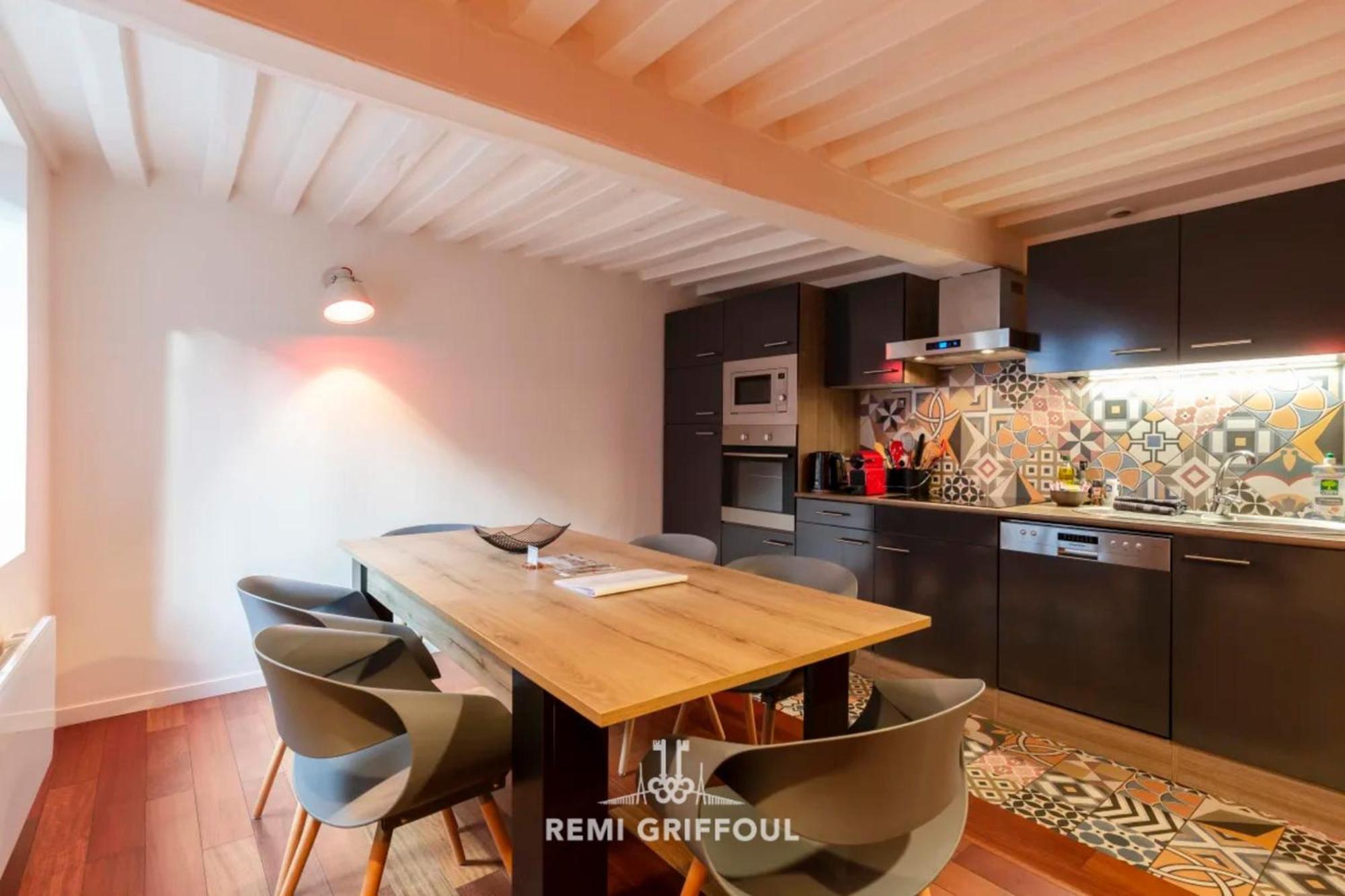 Le Reve D'Alice Charming Duplex 80 M 4 People Heart Of Honfleur 아파트 외부 사진