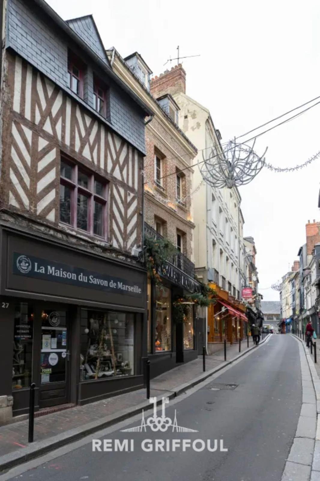 Le Reve D'Alice Charming Duplex 80 M 4 People Heart Of Honfleur 아파트 외부 사진