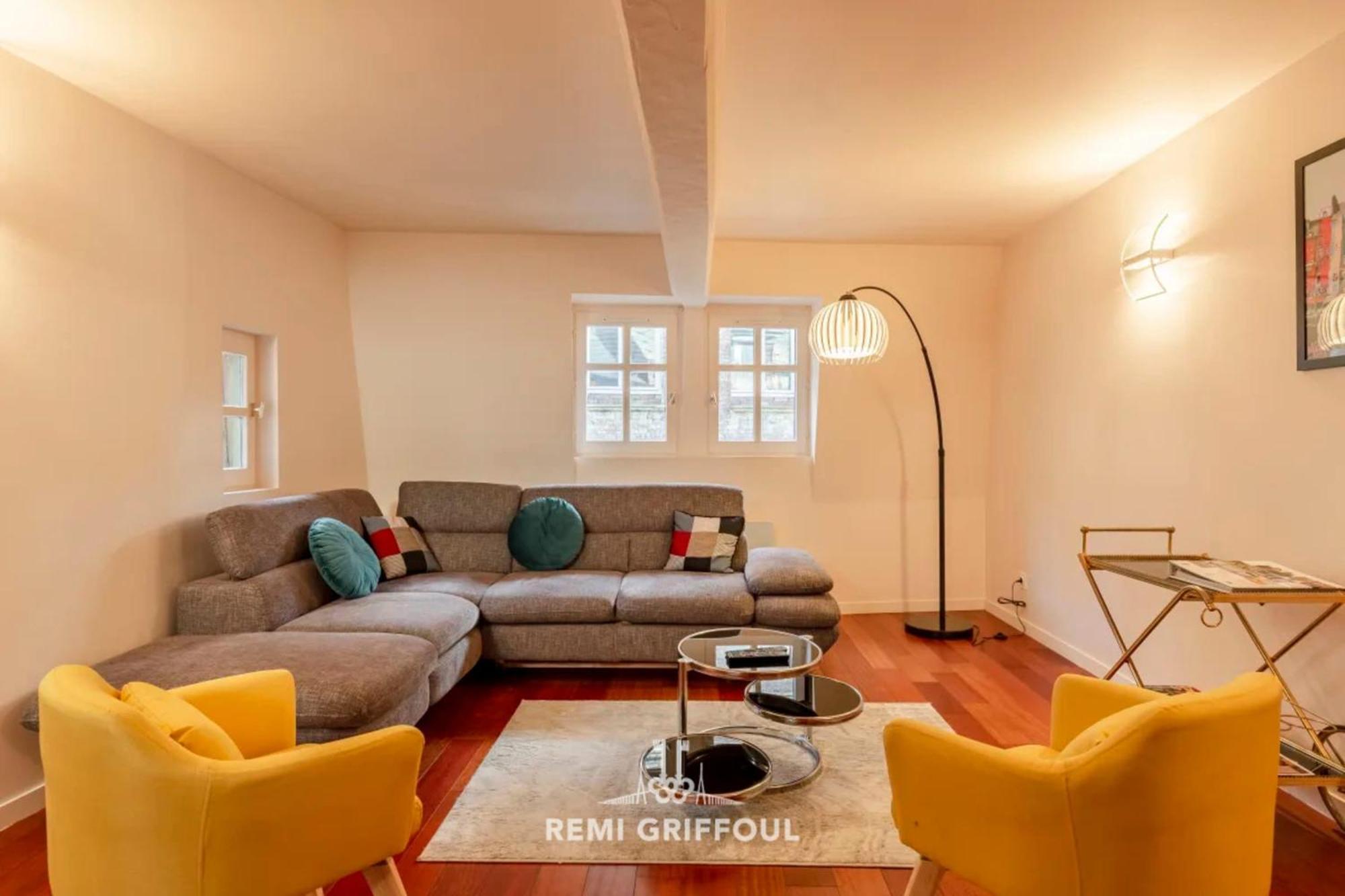 Le Reve D'Alice Charming Duplex 80 M 4 People Heart Of Honfleur 아파트 외부 사진